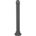 Stahlpoller GOTHA mit Zierringen