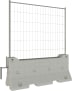 Betonschutzwand Mobil-Bauzaun STANDARD, WACHTWERK X® - Set Betonschutzwand Mobil-Bauzaun STANDARD, WACHTWERK X® - Set