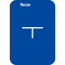Hydrantenschild Wasser (B) nach DIN 4067, zur Selbstbeschriftung mit Folienbuchstaben Hydrantenschild Wasser (B) nach DIN 4067, zur Selbstbeschriftung mit Folienbuchstaben