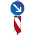 Verkehrsleitsäule Ausführung D - runde Form Verkehrsleitsäule Ausführung D - runde Form