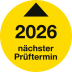 Prüfplaketten - Nächster Prüftermin, Einjahresplakette Prüfplaketten - Nächster Prüftermin, Einjahresplakette