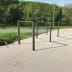 Fahrradanlehnbügel aus Flachstahl Fahrradanlehnbügel aus Flachstahl