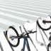 Fahrradüberdachung Amsterdam mit integriertem Hochparker