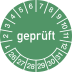 Prüfplaketten - geprüft - Jahre und Monate-15567-g3ydf4-1765188752253