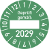 Prüfplaketten - Jahr, Geprüft gemäß ___-15541-bzbjjj-1765188753749