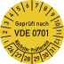 Prüfplakette - Geprüft nach VDE 0701, Nächster Prüftermin-30180-yfkepq-1765188754693