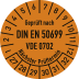 Prüfplakette - Geprüft nach DIN EN 50699 VDE 0702, Nächster Prüftermin-30174-vxgkdb-1765188755044