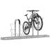 Anlehnbügel Fahrrad 6000 mit Vorderradeinstellung aus verzinktem Stahl mit montiertem Mountainbike