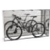 Fahrradgarage BikeBox 1 Basic aus Metall mit Mountainbike darin