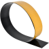 Bodenmarkierungsband aus Metall WT-6000 schwarz mit gelber Rückseite
