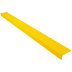 Gelbes Treppenkantenprofil aus GFK mit R13 Profil WT-5406