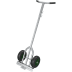 Metall Trolley mit zwei schwarzen Reifen für NOX-Fußplatten