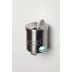 Wandascher WH 10 aus Edelstahl mit und ohne Dach, Wandaschenbecher zur Wandmontage