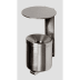 Edelstahl Wandascher WH 10 mit und ohne Dach zur Wandmontage