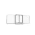Schake VECTOR V-Gate-Simple mobiles Schiebetor aus Metall mit diagonalem Gittermuster