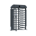 Schake VECTOR V-Turnstile Compact Fix Drehkreuz aus Metall in dunkelgrauer Farbe