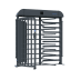 Schake VECTOR V-Turnstile-Fix Drehkreuz aus Metall in dunkelgrauer Farbe