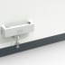 Mobiles Raumsystem MultiRoom Indoor Basic 15 mit weißer Potentialausgleichsschiene an Wand montiert