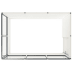 Mobiles Raumsystem MultiRoom Basic 7 barrierefrei mit weißen Wänden und Glasfront von oben