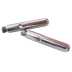 1 Paar TELEFIX Rundspitzen aus Metall mit Gewinde und Loch