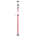 Säulenstativ inkl. Instrumententräger Butler BSS-01, rotes Stativ mit schwarzem Instrumententräger und verstellbarer Halterung