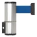 Wandgurtkassette Beltrac Wall Mount M Twist mit drehbarem Kopf und blauem Gurt