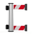 Wandgurtkassette Beltrac Wall Mount L Double mit zwei ausziehbaren rot-weißen Absperrgurten