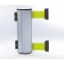 Wandgurtkassette Beltrac Wall Mount XXL Double mit zwei gelben Gurten
