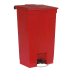 Roter Tret-Mülleimer Step-On Classic Container von Rubbermaid mit 87 Liter Fassungsvermögen