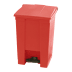 Roter Tret-Mülleimer Step-On Classic Container von Rubbermaid mit 45,4 Liter Fassungsvermögen