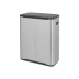 Soft-Touch Mülleimer Bo Touch Bin von Brabantia aus Edelstahl mit schwarzem Deckel und 60 Liter Fassungsvermögen
