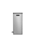 Tret-Mülleimer EcoCasa 2 Recycling EKO aus Edelstahl mit 2x 20 Liter Fassungsvermögen, seitliche Ansicht