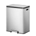 Tret-Mülleimer EcoCasa 2 Recycling EKO aus Edelstahl mit 2 Fächern und 2x 30 Liter Fassungsvermögen