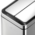 Sensor-Abfalleimer Deluxe Phantom von EKO aus Edelstahl mit automatischem Sensordeckel, Inhalt 30 bis 45 Liter