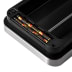 Batteriefach mit eingelegten AA-Batterien des Sensor-Abfalleimers Deluxe Phantom EKO