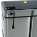 Sensor-Abfalleimer Mirage Plus EKO aus Edelstahl mit Zugfach und USB-Kabel, 2x 15 + 30 Liter Fassungsvermögen