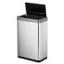 Sensor-Abfalleimer Mirage X EKO mit offenem Deckel, Edelstahl, Inhalt 47 40 80 Liter