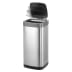 Sensor-Abfalleimer EcoSmart EKO mit offenem Deckel, Edelstahl, 50 Liter Fassungsvermögen