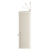 Sensor-Abfalleimer Vintage EKO in beige mit zwei Fächern und automatischem Deckel