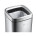 Abfalleimer Laguna Open Top EKO aus Edelstahl mit offenem Deckel und Müllbeutel, Inhalt 9, 12 oder 35 Liter