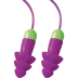 50 Paar Moldex Gehörschutzstöpsel Rockets Cord 640101 pink grün SNR 29 dB