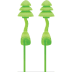 50 Paar grüne Moldex Gehörschutzstöpsel Twisters Trio Cord mit SNR 33 dB aus PC TPE