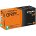 50er-Box Einweghandschuhe Grip Nitril ungepudert latexfrei Größe 8-11 orange