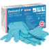50er-Box Honeywell Dermatril P 743 Einweghandschuhe aus Spezial-Nitril, ungepudert, mit Rollrand und fingerkuppen geraut, Größe 7-11 wählbar