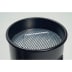 DURABLE® Kombiascher schwarzer Aschenbecher mit gelochtem Metallrost und Griff