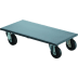 Transportroller 250 kg Tragfähigkeit mit Vollgummi Oberfläche und rutschfester grauer Farbe, Maße 600 x 300 mm