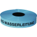 KELMAPLAST® Trassenwarnband Wasserleitung blau mit schwarzer Aufschrift