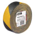 tesa Antirutschklebeband extrem flexibel 60955 schwarz-gelb, Anti-Rutsch Klebeband Rolle mit 2 Zoll Breite und 19,7 Yards Länge