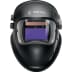 optrel Schweißerschutzhelm Vegaview2.5 in schwarz mit Sichtfenster und Einstellknöpfen