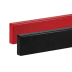 Gabelrücken-Rammschutz SecuLift Back Protect magnetisch in rot und schwarz